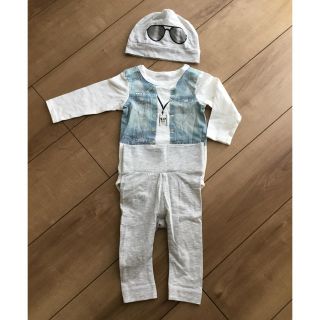 エイチアンドエム(H&M)のbabyロンパース(H &M)(ロンパース)