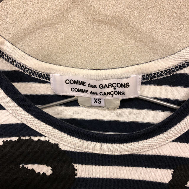 COMME des GARCONS(コムデギャルソン)のcomme des garcons コムデギャルソン ボーダーカットソー レディースのトップス(カットソー(長袖/七分))の商品写真