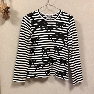 コムデギャルソン(COMME des GARCONS)のcomme des garcons コムデギャルソン ボーダーカットソー(カットソー(長袖/七分))