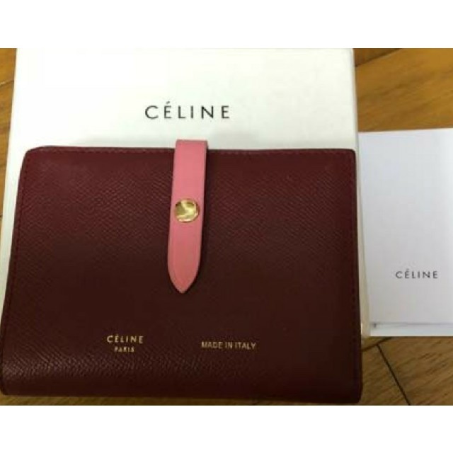 celine(セリーヌ)のセリーヌ ストラップミディアムマルチクッション 財布 レディースのファッション小物(財布)の商品写真