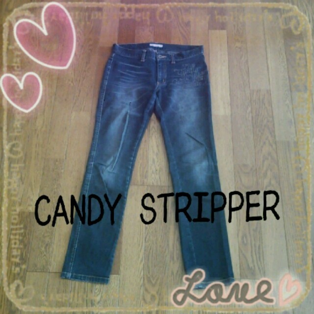 Candy Stripper(キャンディーストリッパー)のCANDYSTRIPPERﾃﾞﾆﾑ レディースのパンツ(デニム/ジーンズ)の商品写真