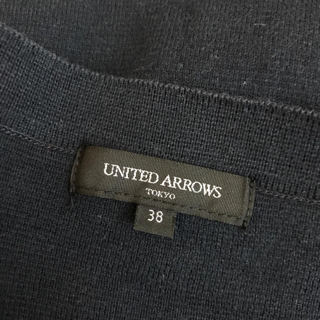 UNITED ARROWS(ユナイテッドアローズ)のユナイテッドアローズ☆ジャンパースカート ノースリーブ ワンピース 春秋冬 通勤 レディースのワンピース(ひざ丈ワンピース)の商品写真