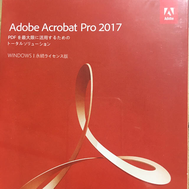 PC/タブレットAdobe Acrobat Pro 2017 Windows 永続ライセンス版