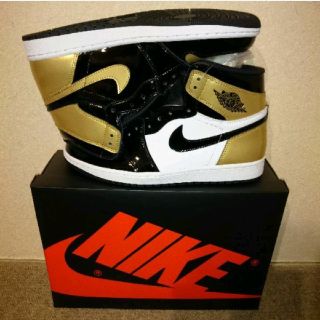 ナイキ(NIKE)の国内 AIR JORDAN1 RETRO OG NRG GOLD TOE(スニーカー)