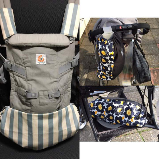 BABYBJORN(ベビービョルン)のベビー紐カバー キッズ/ベビー/マタニティの外出/移動用品(抱っこひも/おんぶひも)の商品写真