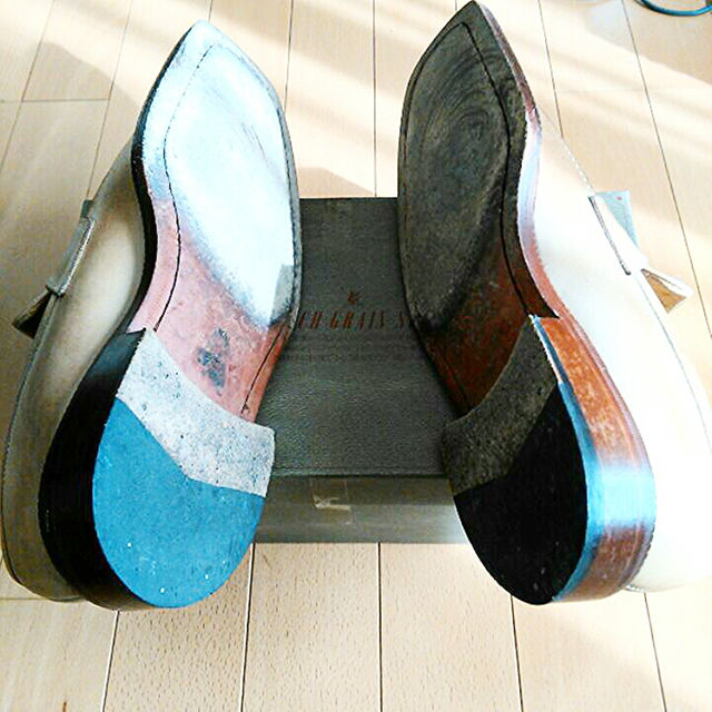 abx(エービーエックス)のhiro様専用  ABX 本革 革底 紳士靴 26.5cm メンズの靴/シューズ(ドレス/ビジネス)の商品写真