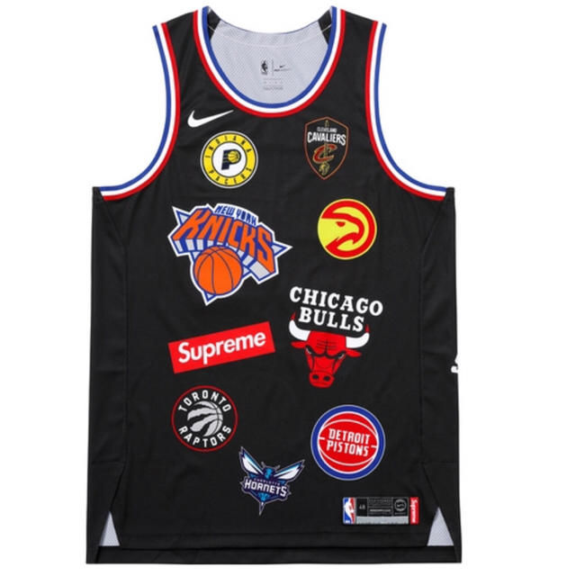 トップスsupreme NIKE NBA team authentic jersey