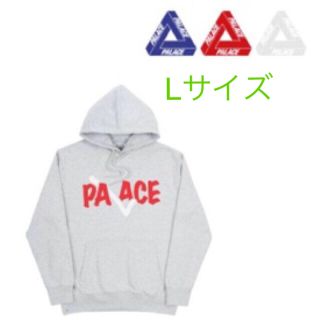 パレス(PALACE)の即日発送可　palace correct hood grey marl Lサイズ(パーカー)