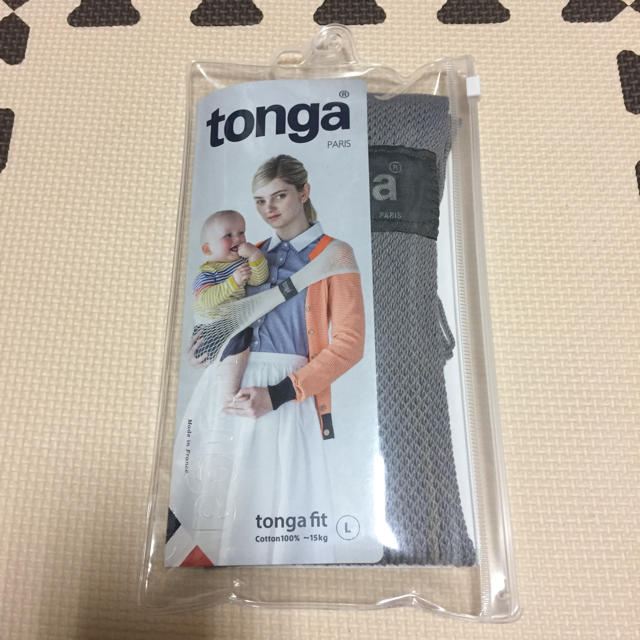 tonga(トンガ)の未使用！tonga fit  キッズ/ベビー/マタニティの外出/移動用品(抱っこひも/おんぶひも)の商品写真