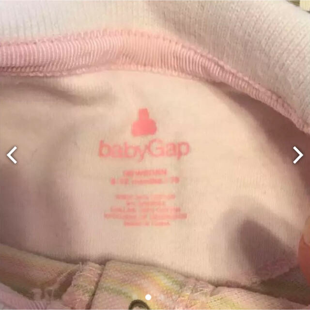 babyGAP(ベビーギャップ)のベビーギャップ baby GAP ワンピース ロンパース 6-12ヶ月 70㎝ キッズ/ベビー/マタニティのベビー服(~85cm)(ワンピース)の商品写真