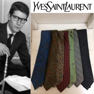 サンローラン(Saint Laurent)のYVES SAINT LAURENT PARIS 7本まとめセットシルクネクタイ(ネクタイ)