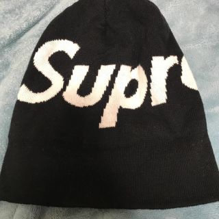 シュプリーム(Supreme)のsupremeニットの帽(ニット帽/ビーニー)