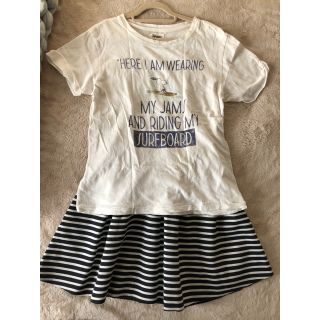 ベルシュカ(Bershka)のBershka ミニスカート／ストライプ  【送料無料】(Tシャツ(半袖/袖なし))