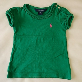 ラルフローレン(Ralph Lauren)のラルフローレン 半袖Tシャツ 24M グリーン(Tシャツ/カットソー)