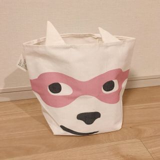 フライングタイガーコペンハーゲン(Flying Tiger Copenhagen)のよっちゃん様専用 フライングタイガー★収納バッグ★ピンク(バスケット/かご)