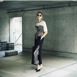 Ameri VINTAGE - LAYERED WIDE PANTS アメリ ameri vintageの通販 by