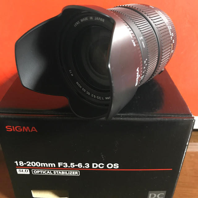 SIGMA(シグマ)のAF 18-200mm F3.5-6.3 DC OS  HSM F/Nikon  スマホ/家電/カメラのカメラ(レンズ(ズーム))の商品写真