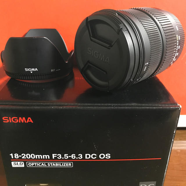 SIGMA(シグマ)のAF 18-200mm F3.5-6.3 DC OS  HSM F/Nikon  スマホ/家電/カメラのカメラ(レンズ(ズーム))の商品写真