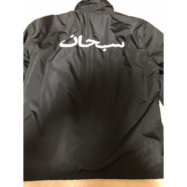 本日限定断捨離supreme Arabic logo coaches jaket