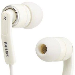 フィリップス(PHILIPS)のPHILIPS カナル型 イヤホン SHE9701 ホワイト(ヘッドフォン/イヤフォン)