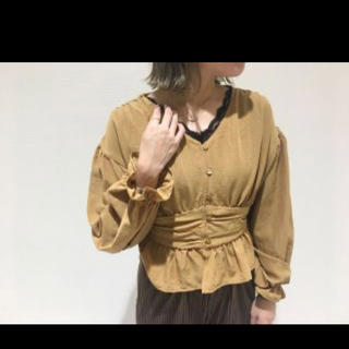 ダブルクローゼット(w closet)の新品未使用 ダブルクローゼット(シャツ/ブラウス(長袖/七分))