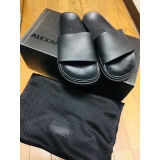 アレキサンダーワン(Alexander Wang)のAlexander Wang × H＆M サンダル BLK (サンダル)