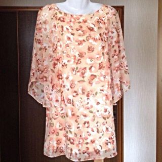 アプワイザーリッシェ(Apuweiser-riche)の♡アプワイザー フラワーワンピ♡新品♡(ミニワンピース)