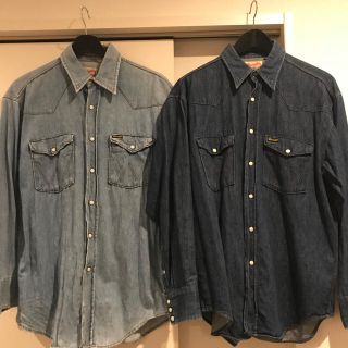 ラングラー(Wrangler)のWrangler ラングラー デニムシャツ M ウエスタンシャツ(シャツ)