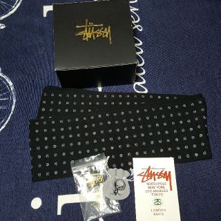 ステューシー(STUSSY)のStussy リング マフラー セット(リング(指輪))