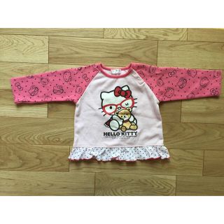 ハローキティ(ハローキティ)のキティ トレーナー 95 女の子(Tシャツ/カットソー)