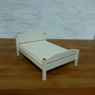 ままこ様専用 ベッド 15cm D タイプ ダブル サイズ ミニチュア家具 (ミニチュア)