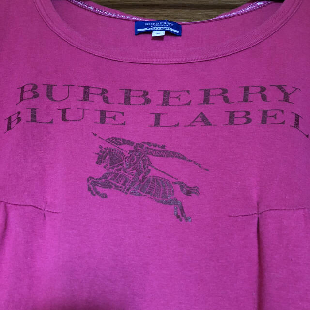 BURBERRY BLUE LABEL(バーバリーブルーレーベル)のバーバリー ロングTシャツ レディースのトップス(Tシャツ(長袖/七分))の商品写真