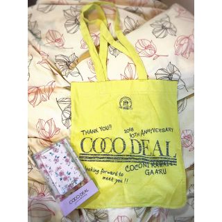 ココディール(COCO DEAL)のCOCODEAL ノベルティ モバイルバッテリー、ショッピングバッグ(バッテリー/充電器)