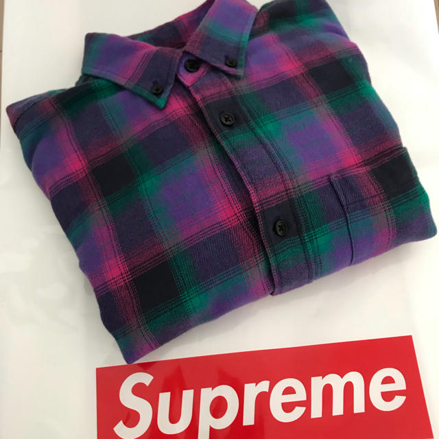 Supreme(シュプリーム)のsupreme Tartan Flannel Shirt 18ss ネルシャツ メンズのトップス(シャツ)の商品写真