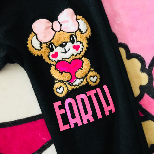 EARTHMAGIC(アースマジック)のサルエルパンツ🐻90cm キッズ/ベビー/マタニティのキッズ服女の子用(90cm~)(パンツ/スパッツ)の商品写真