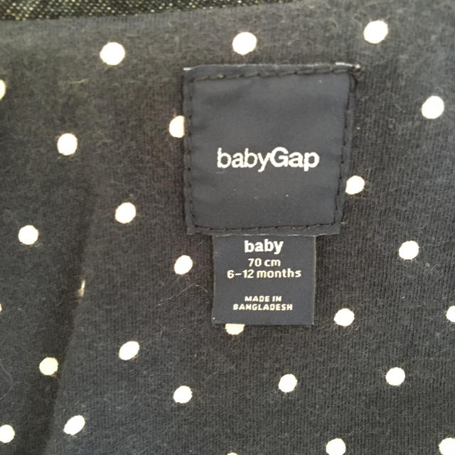 babyGAP(ベビーギャップ)のベイビーギャップ  キッズ/ベビー/マタニティのベビー服(~85cm)(ジャケット/コート)の商品写真