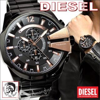 ディーゼル(DIESEL)の値下げ！！！DIESEL ディーゼル 腕時計 メンズ  ピンクゴールド(腕時計(アナログ))