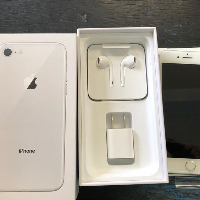 iPhone - duffy 新品 iPhone8 64gb シルバー MQ792J/A