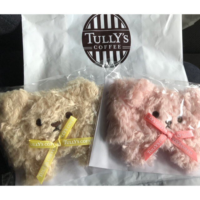 TULLY'S COFFEE(タリーズコーヒー)の第2弾 タリーズコーヒー  ベアフル スリーブ  2個セット エンタメ/ホビーのコレクション(ノベルティグッズ)の商品写真