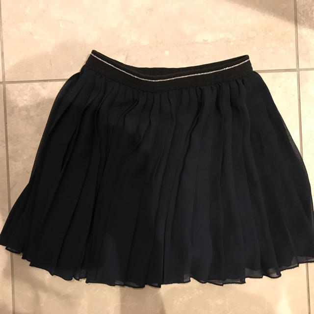 UNIQLO(ユニクロ)の専用！UNIQLO  シフォン  プリーツ  スカート キッズ/ベビー/マタニティのキッズ服女の子用(90cm~)(スカート)の商品写真