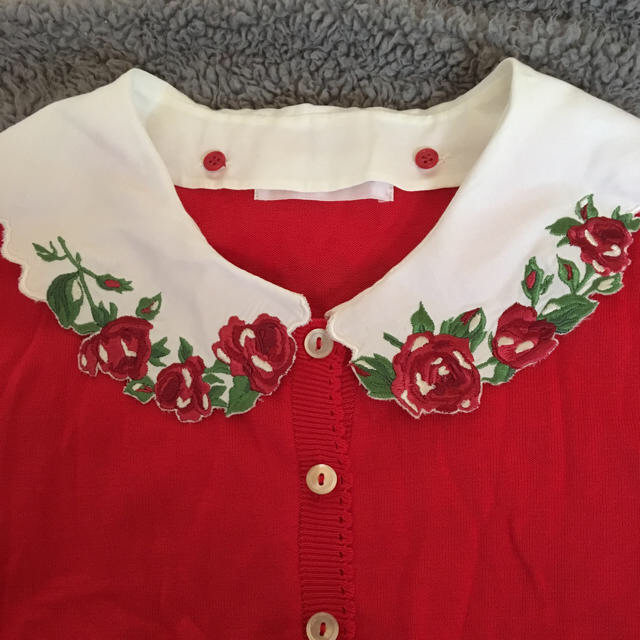 ジェーンマープル JaneMarple 襟 刺繍 ブラウス