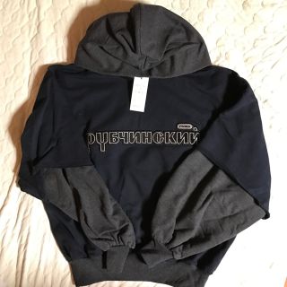 ゴーシャ ロゴパーカー GOSHA XS オンライン売り切れ人気カラー(パーカー)