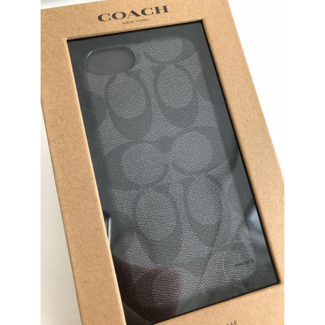 COACH(コーチ)のコーチ iphoneケース グレー スマホ/家電/カメラのスマホアクセサリー(iPhoneケース)の商品写真