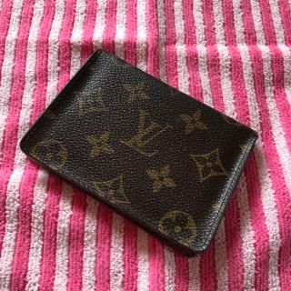 ルイヴィトン(LOUIS VUITTON)のルイ ヴィトン パスケース(名刺入れ/定期入れ)