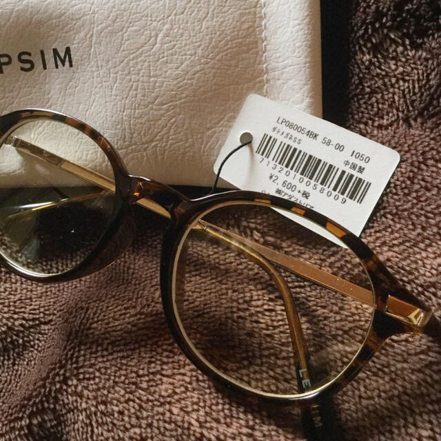 LEPSIM(レプシィム)の最終日‼️Lepsim アンティーク 伊達メガネ レディースのファッション小物(サングラス/メガネ)の商品写真