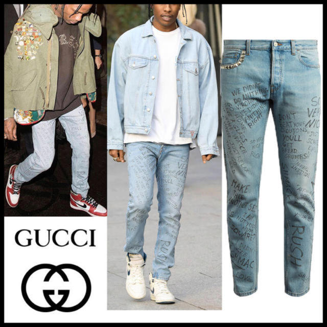 登坂広臣着用 グッチ デニム gucci