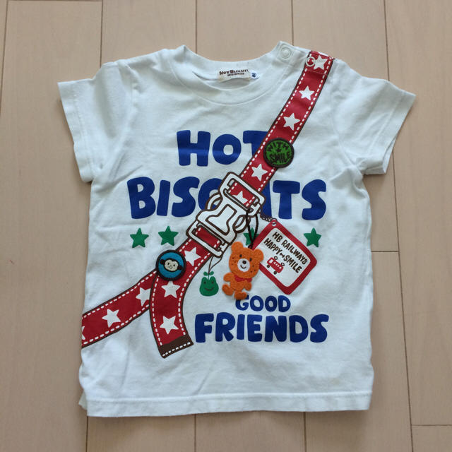 HOT BISCUITS(ホットビスケッツ)のホットビスケッツ    Tシャツ 80 キッズ/ベビー/マタニティのベビー服(~85cm)(Ｔシャツ)の商品写真