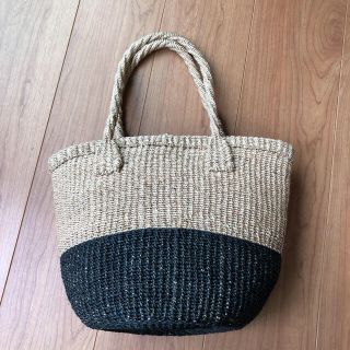 ムジルシリョウヒン(MUJI (無印良品))の無印 カゴ バッグ  アバカ(かごバッグ/ストローバッグ)