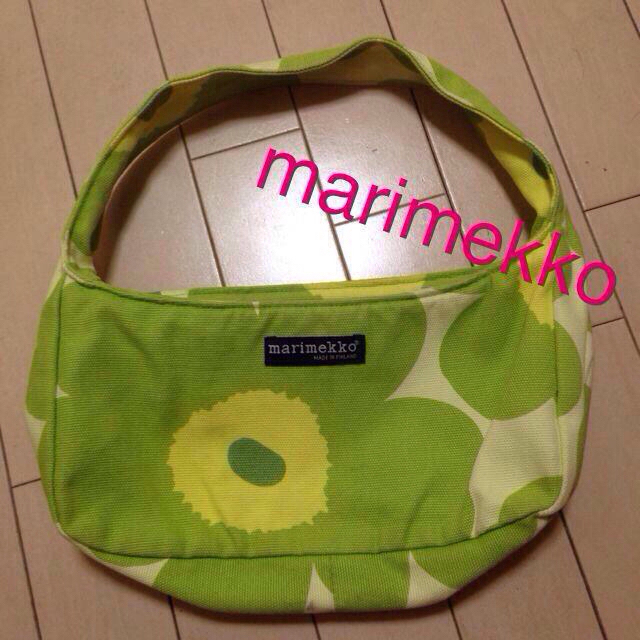 marimekko(マリメッコ)のマリメッコ☆ウニッコ柄バッグ値下げ中 レディースのバッグ(ショルダーバッグ)の商品写真