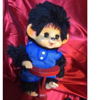 TOHO物産 まごころのぬいぐるみ ダイスケ 瞬き モンチッチ25cm